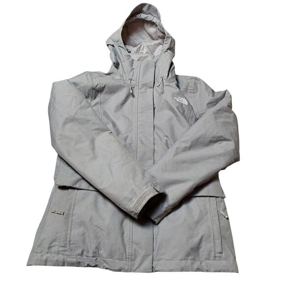 The North Face Co. LADIES Size small Parka Jacket removable lining Gray - Picture 1 of 8